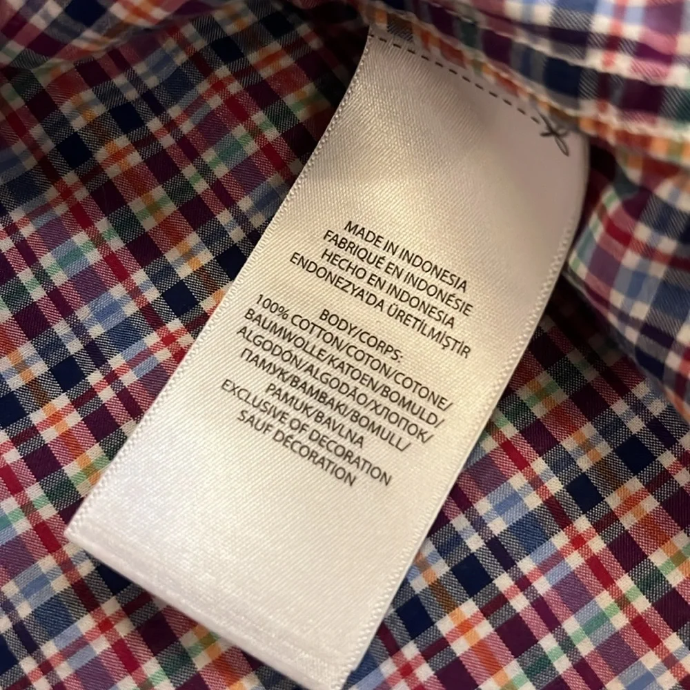 Ralph Lauren plaid ralph
